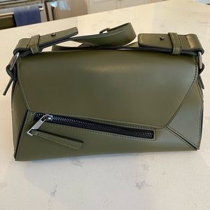 Next Loewe-Inspired Khaki Green Bag (NWOT)